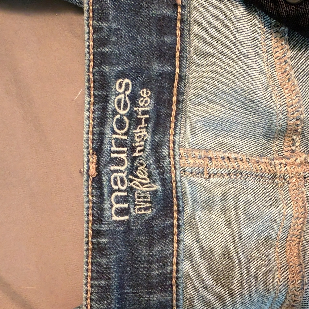 Maurices Light Blue Flex High-Rise Jeans